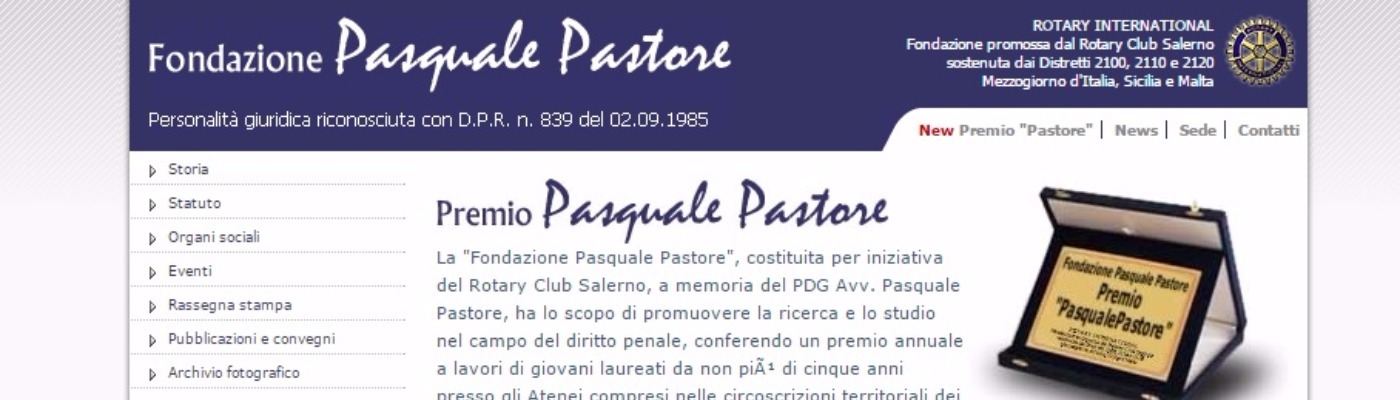 www.fondazionepasqualepastore.org